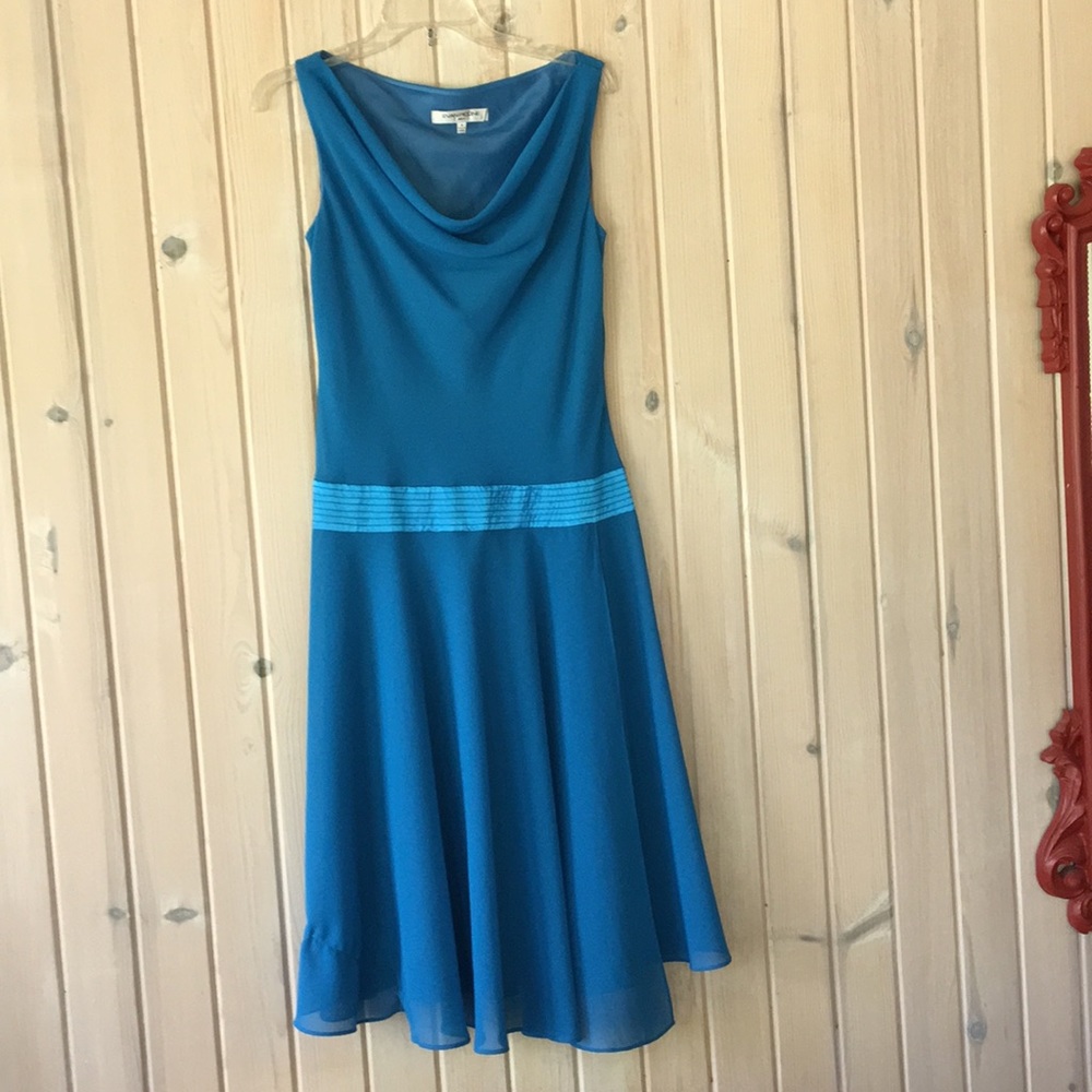 Evan-Picone Women’s Blue/Teal Dress SZ 8